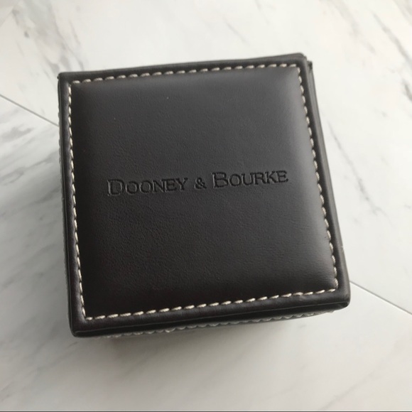 [Dooney & Bourke] Black Leather & Crystal Watch - Picture 2 of 8